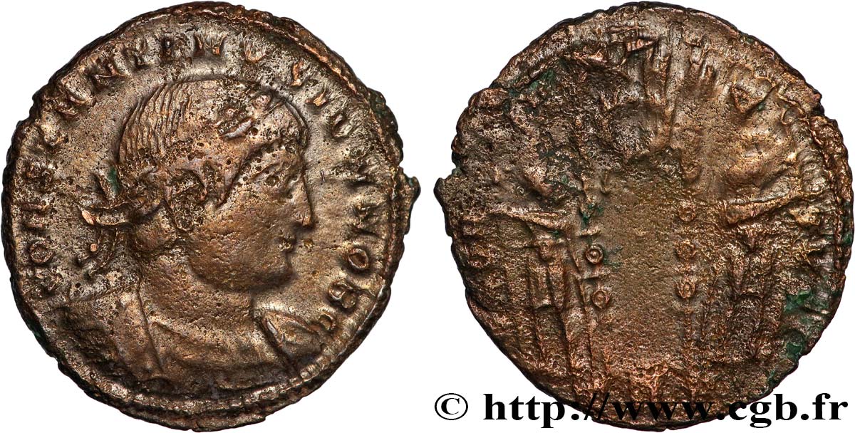 CONSTANTINE II Centenionalis ou nummus XF