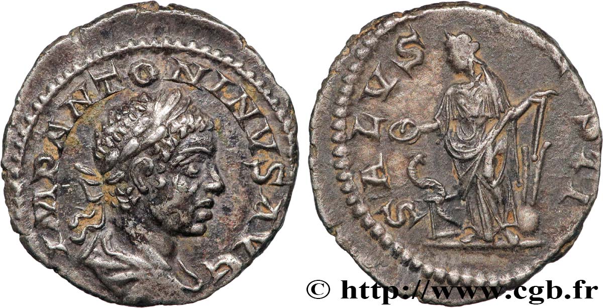 ELAGABALUS Denier fVZ