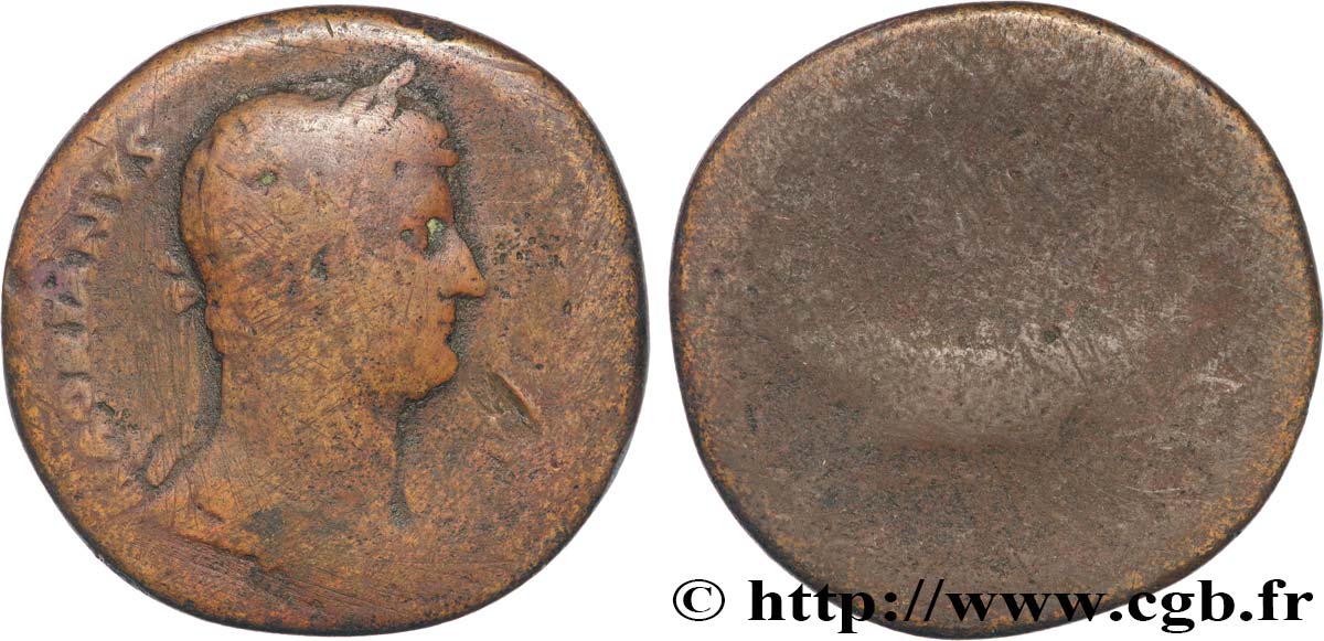 HADRIEN Sesterce B+/Ab