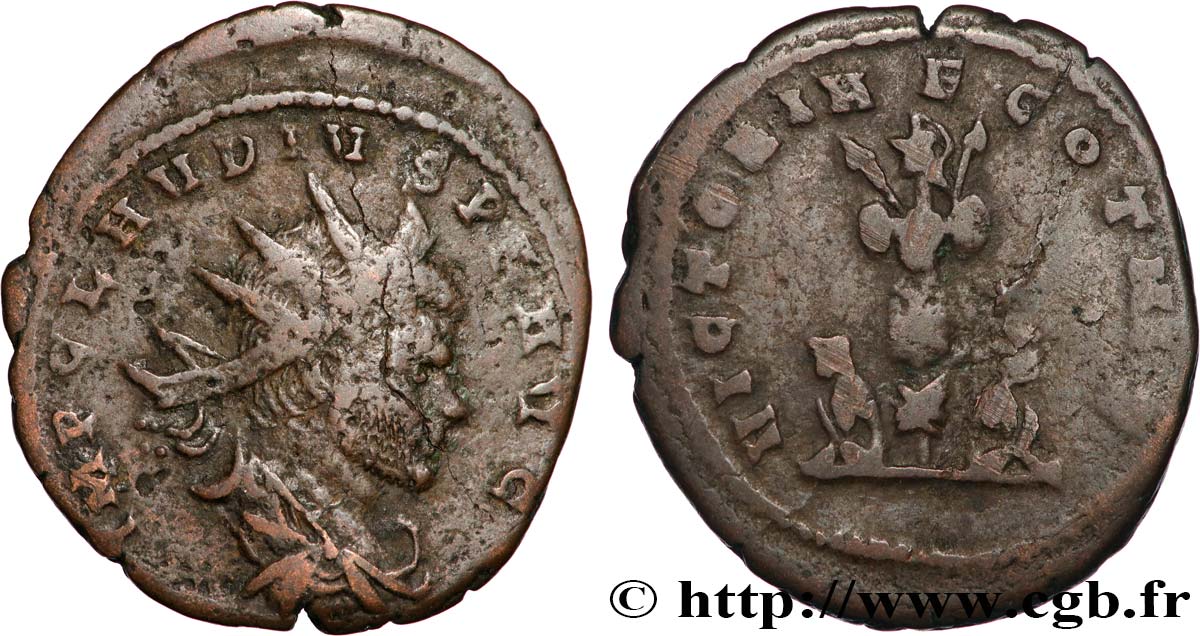 CLAUDIUS II GOTHICUS Antoninien VF