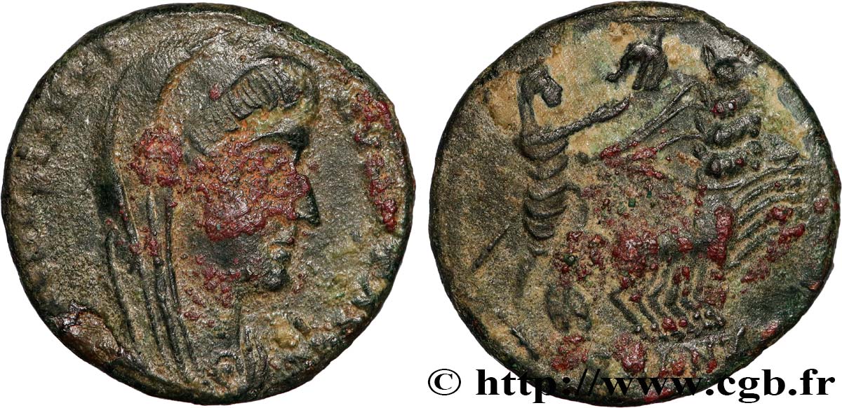 CONSTANTIN Ier LE GRAND Centenionalis ou nummus TB+