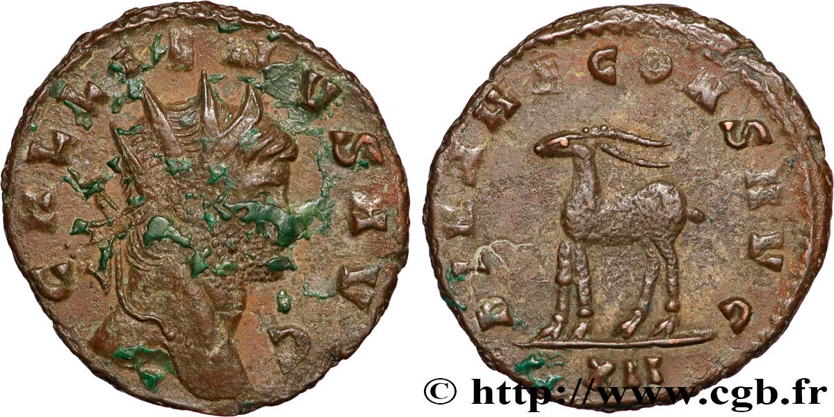 GALLIENUS Antoninien XF