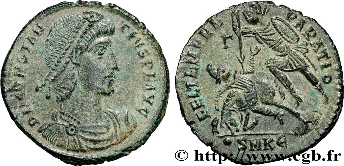 CONSTANTIUS II Maiorina VZ/fST