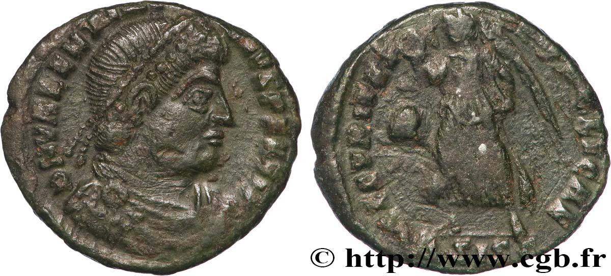VALENTINIANUS I Nummus, (Æ 3) SS/fSS