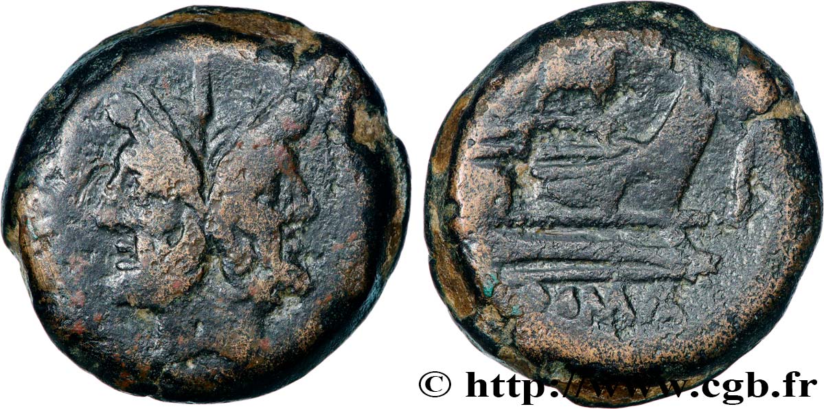 RÉPUBLIQUE ROMAINE - ANONYMES As TB+