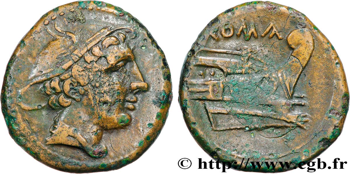 ROMAN REPUBLIC - ANONYMOUS Semuncia XF