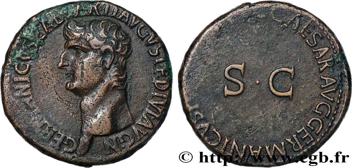 GERMANICUS As XF