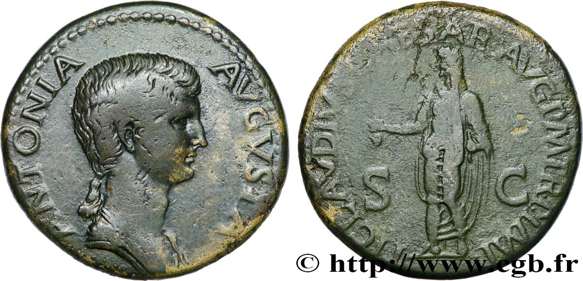 ANTONIA Dupondius TTB