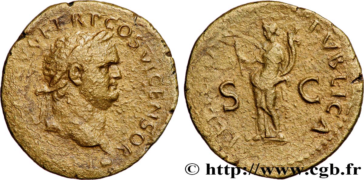 TITUS Dupondius XF/VF