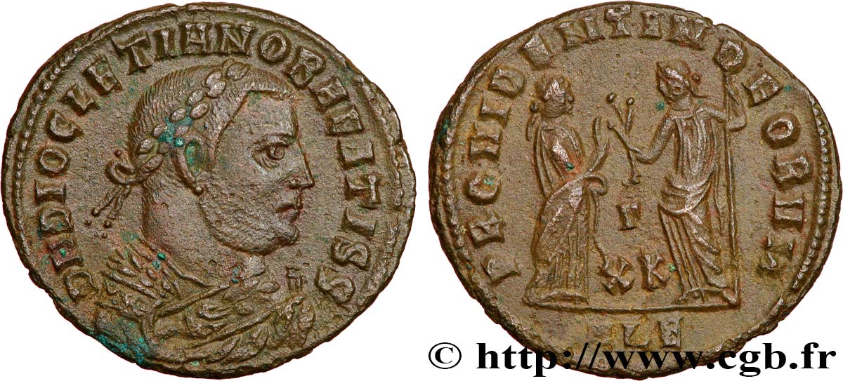 DIOCLÉTIEN Follis ou nummus TTB+