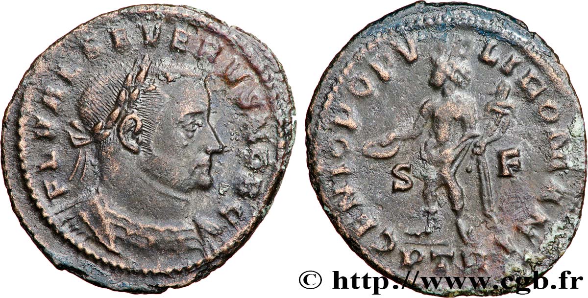 SEVERUS II Follis ou nummus AU