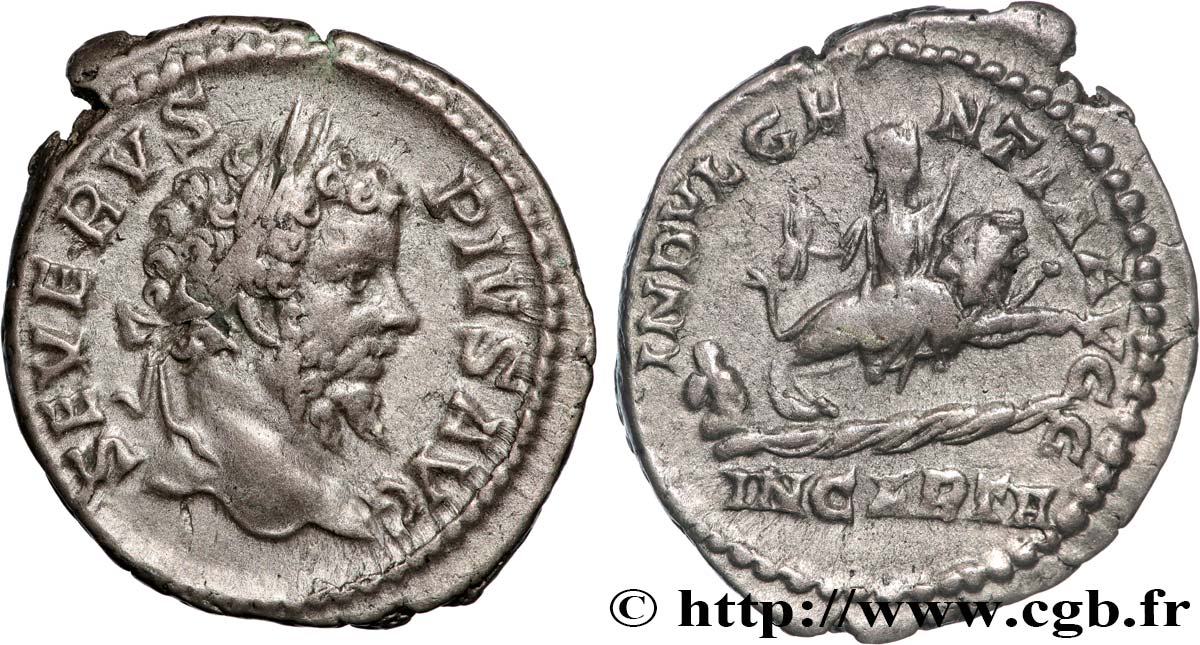 SEPTIMIUS SEVERUS Denier XF