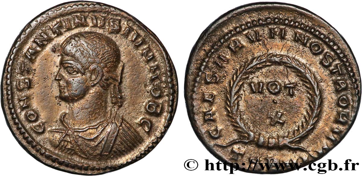 CONSTANTINO II Centenionalis ou nummus EBC/MBC+