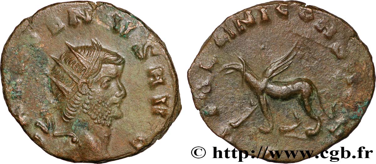 GALLIENUS Antoninien AU/XF