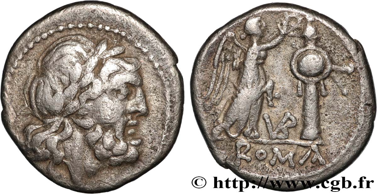 ROMAN REPUBLIC - ANONYMOUS Victoriat XF