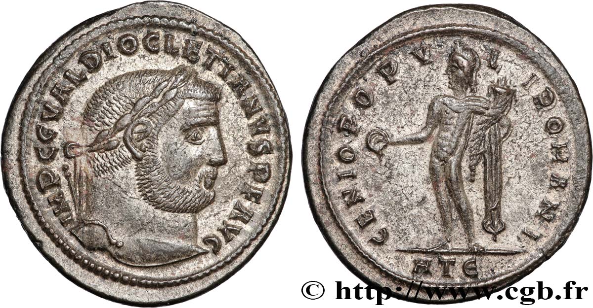 DIOCLETIAN Follis ou nummus AU