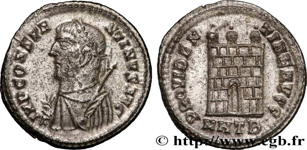 CONSTANTIN Ier LE GRAND Centenionalis ou nummus TTB+
