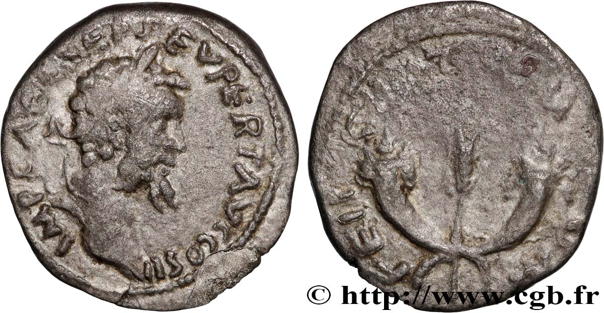 SEPTIMIUS SEVERUS Denier SS/fSS