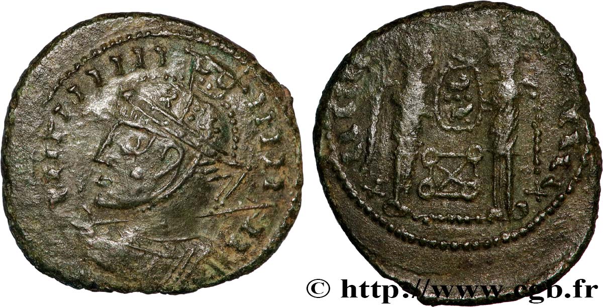 CONSTANTINE I THE GREAT Centenionalis ou nummus AU