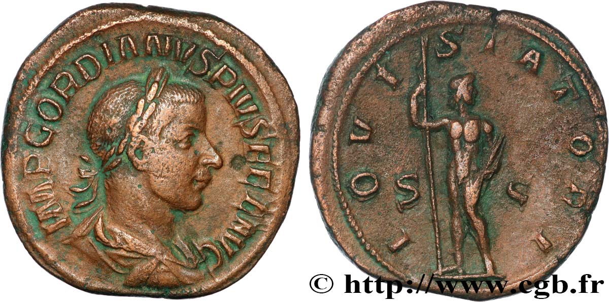 GORDIAN III Sesterce XF