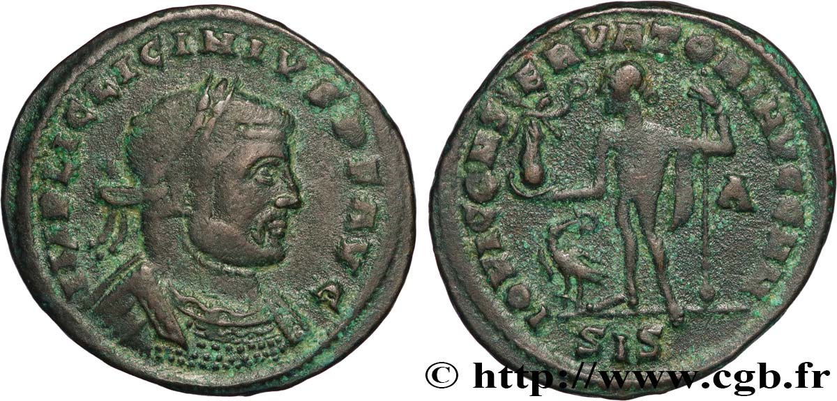 LICINIUS Ier Follis ou nummus TTB/TB+