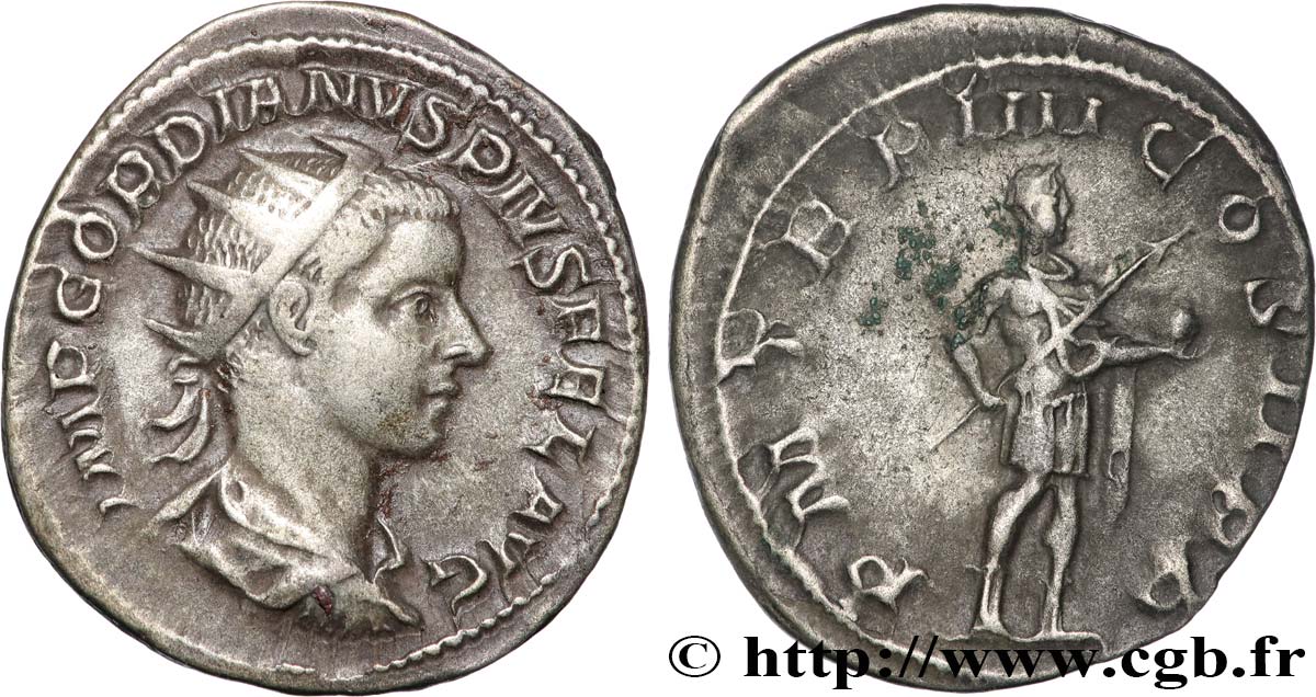 GORDIAN III Antoninien AU/XF