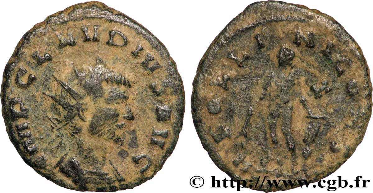 CLAUDIUS II GOTHICUS Antoninien VF/VF