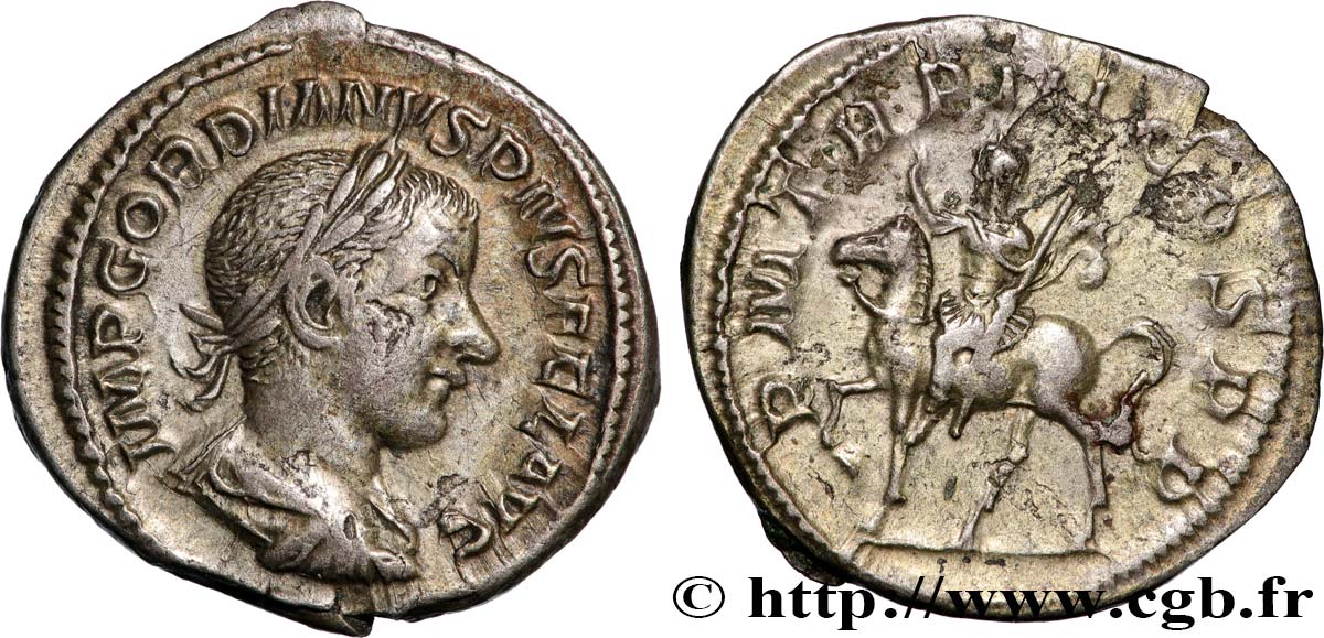 GORDIEN III Denier TTB+/TTB