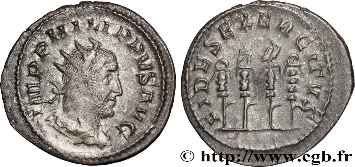 PHILIPPE Ier L&nbsp;ARABE Antoninien TTB