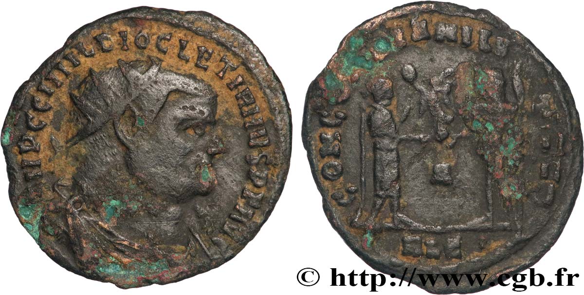 DIOCLÉTIEN Pseudo ou néo-aurelianus TB+