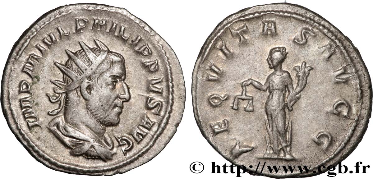 PHILIPPUS Antoninien AU