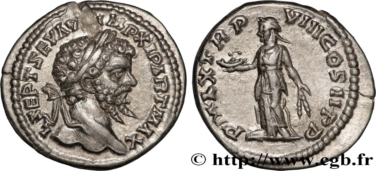 SEPTIMIUS SEVERUS Denier AU