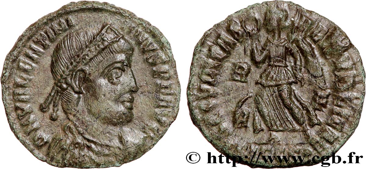 VALENTINIAN I Nummus AU/XF