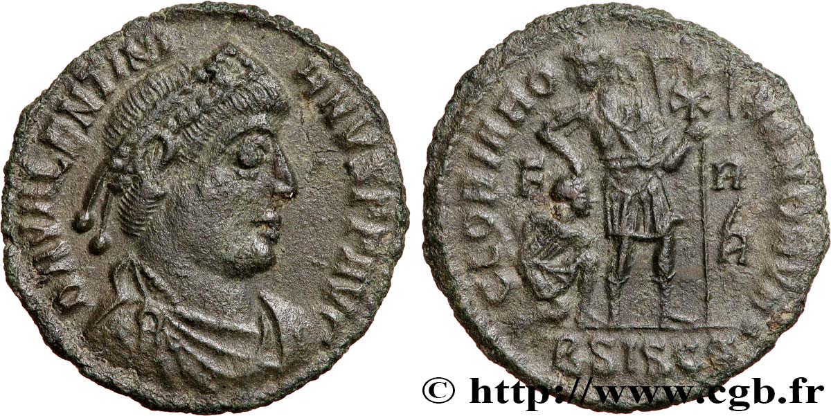 VALENTINIAN I Nummus AU/XF