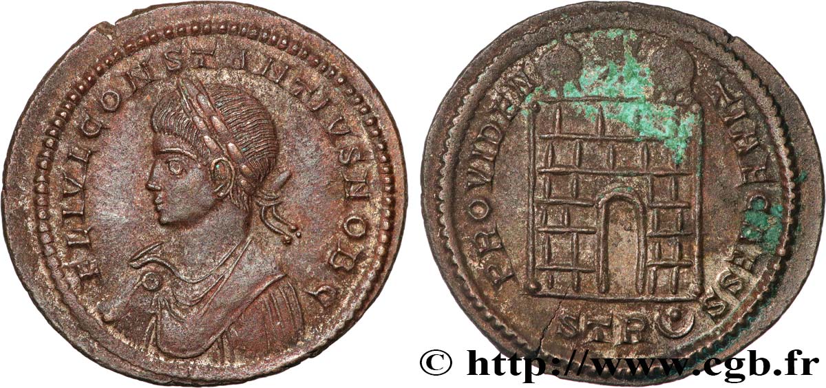CONSTANTIUS II Centenionalis ou nummus AU