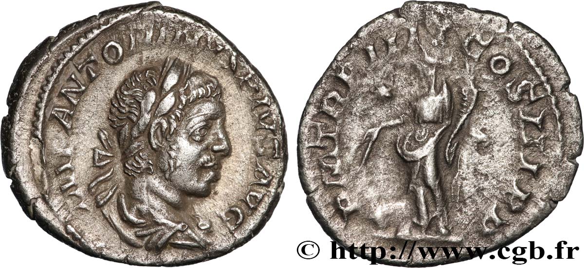 ÉLAGABAL Denier TTB+/TTB