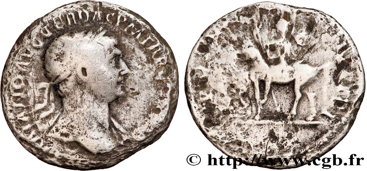 TRAJANUS Denier VF