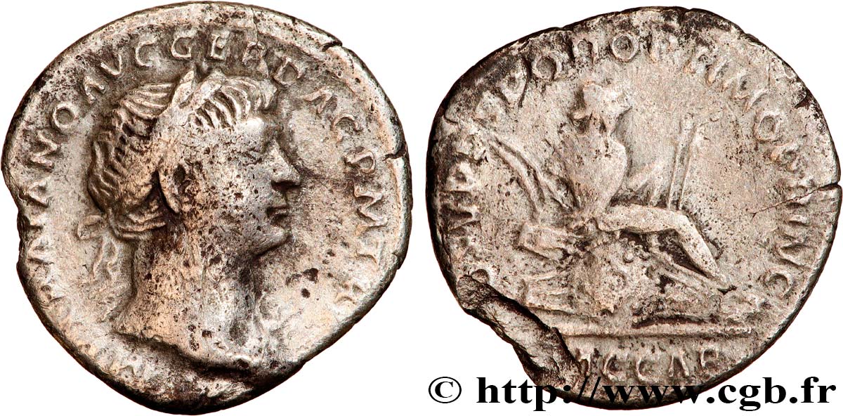 TRAJANUS Denier VF/VF