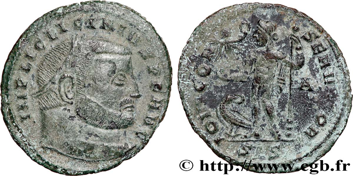 LICINIUS Ier Follis ou nummus TTB/TB+