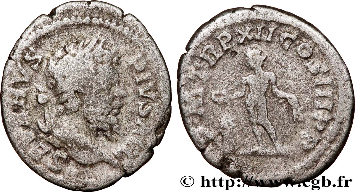 SEPTIMIUS SEVERUS Denier VF