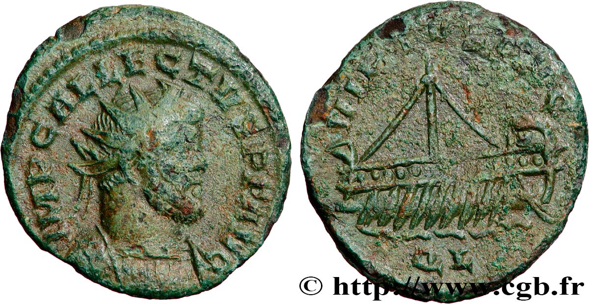 ALLECTUS Aurelianus XF/AU