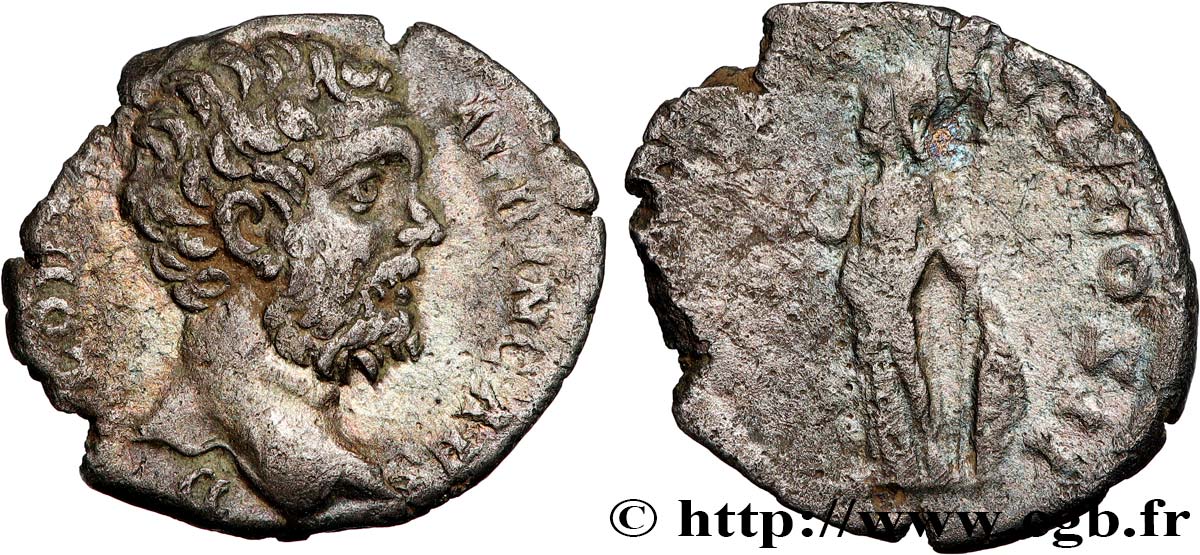 CLODIUS ALBINUS Denier XF/VF