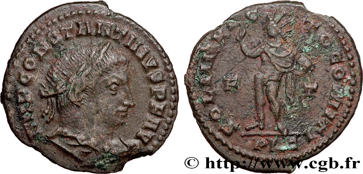 COSTANTINO I IL GRANDE Follis ou nummus q.SPL