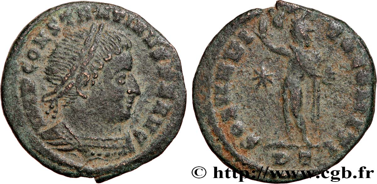 CONSTANTINE I THE GREAT Follis ou nummus XF