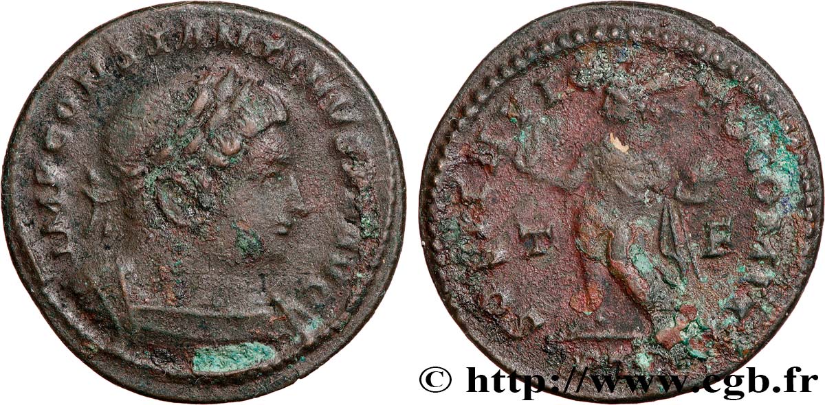 CONSTANTINUS I DER GROßE Follis ou nummus SS