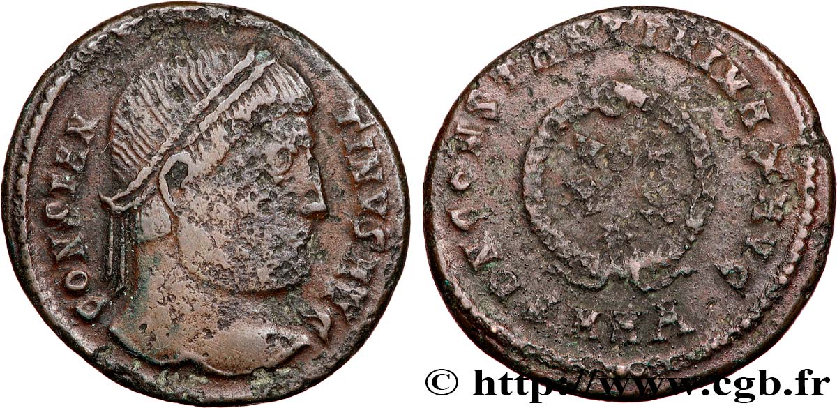 CONSTANTINE I THE GREAT Centenionalis ou nummus XF/VF