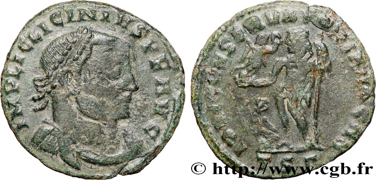 LICINIUS Ier Follis ou nummus TB+