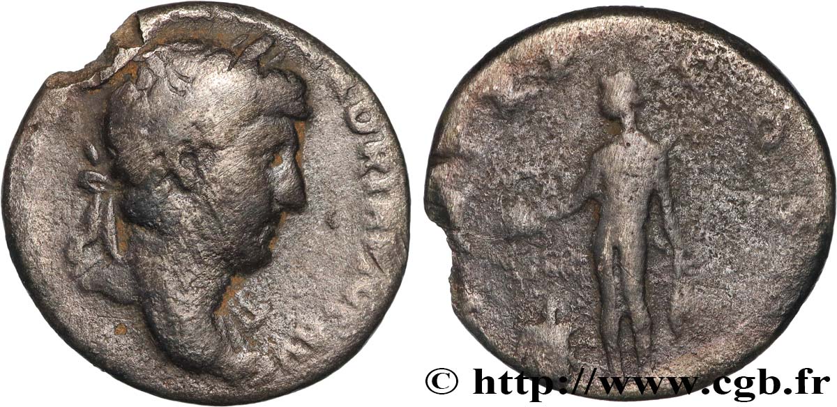 HADRIAN Denier VF