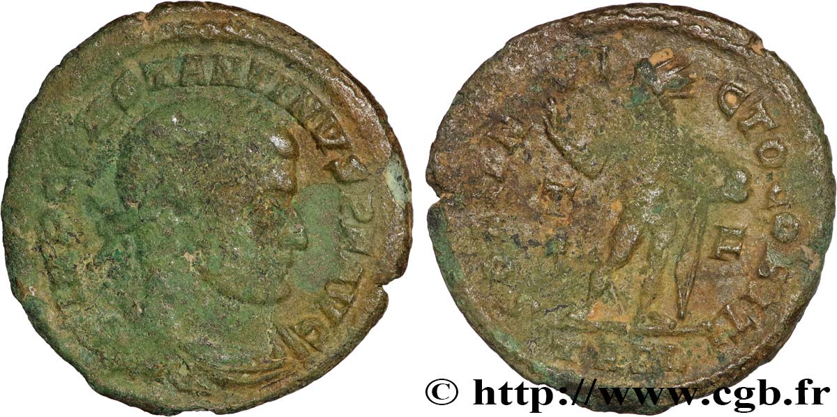 CONSTANTINO I EL MAGNO Follis ou nummus BC+/BC