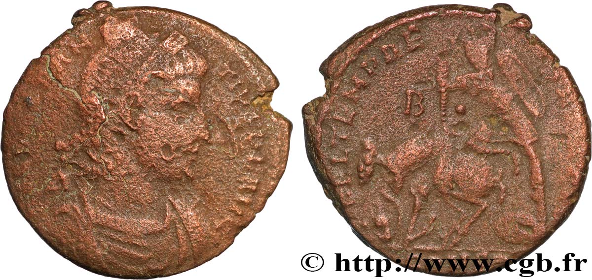CONSTANCE II Maiorina, (MB, Æ 2) TB+